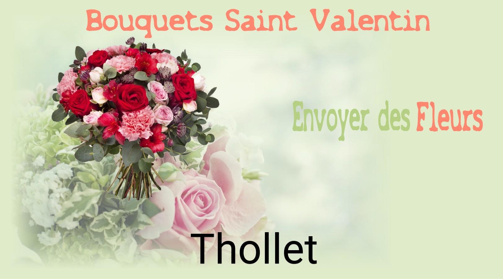 Roses de Saint-Valentin livrées à Thollet